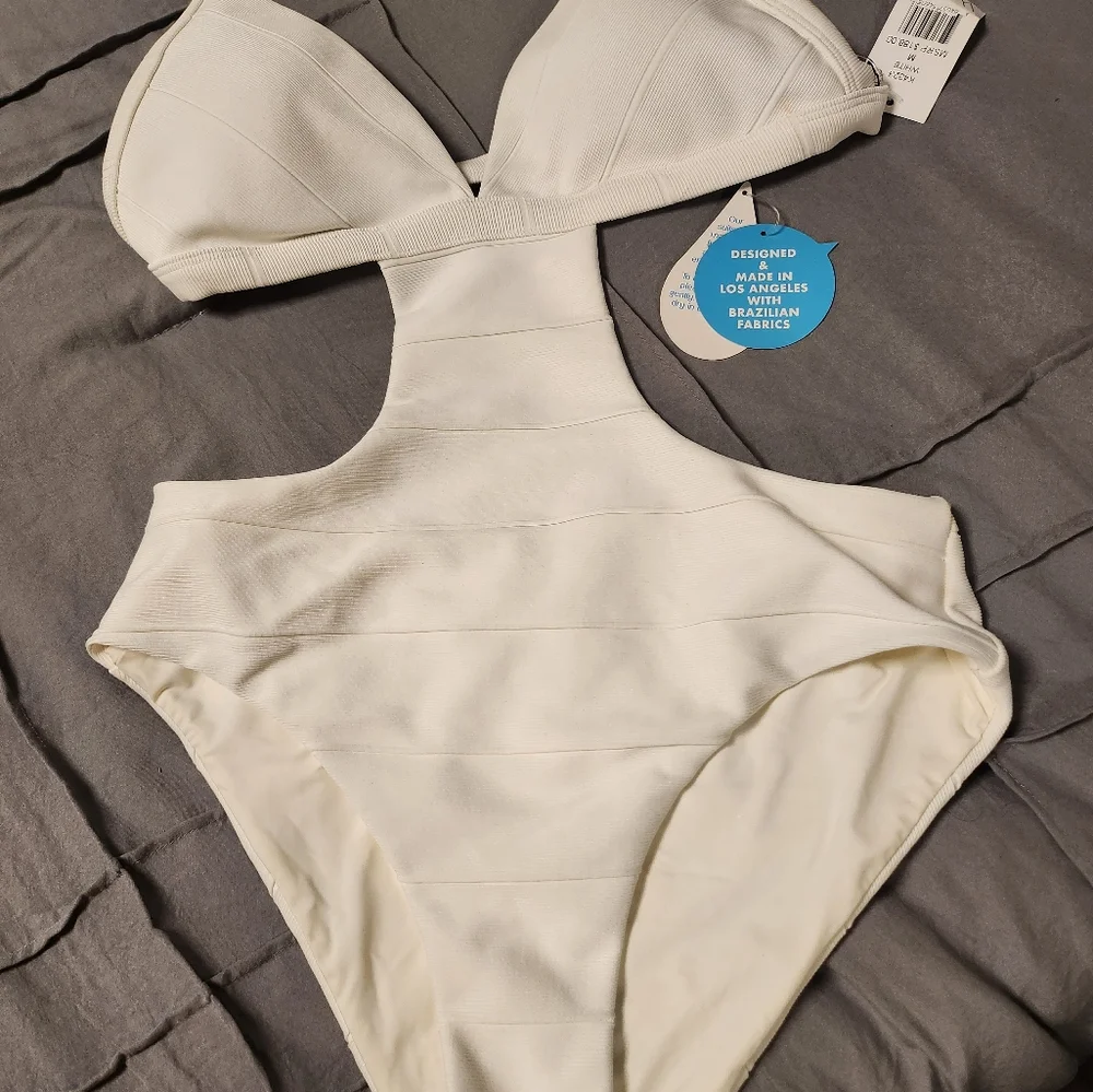 Wet Swimwear Felicity White Cutout One-Piece Swimsuit - Picture 3 of 13